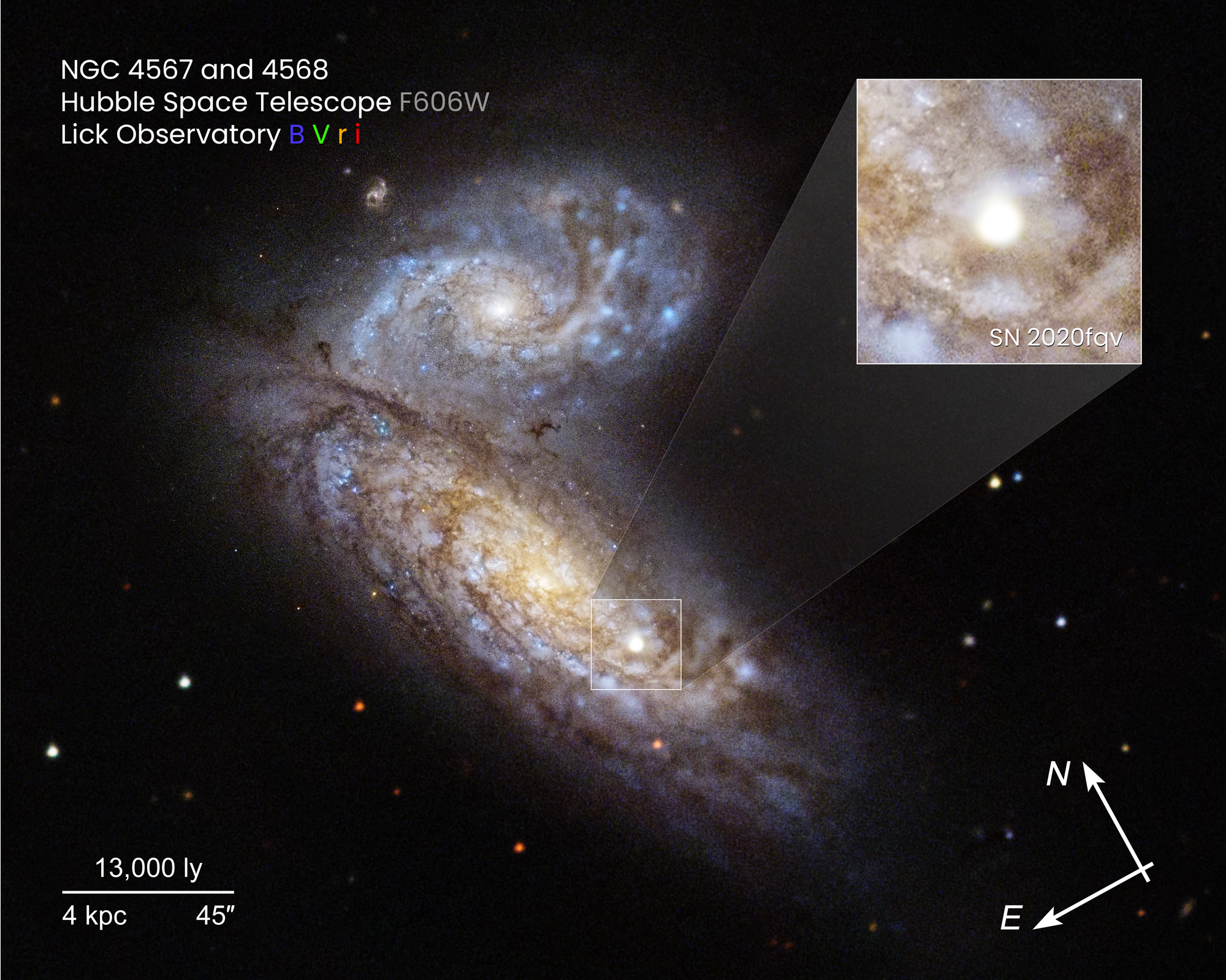 SN 2020fqv in NGC 4568 - NASA Science